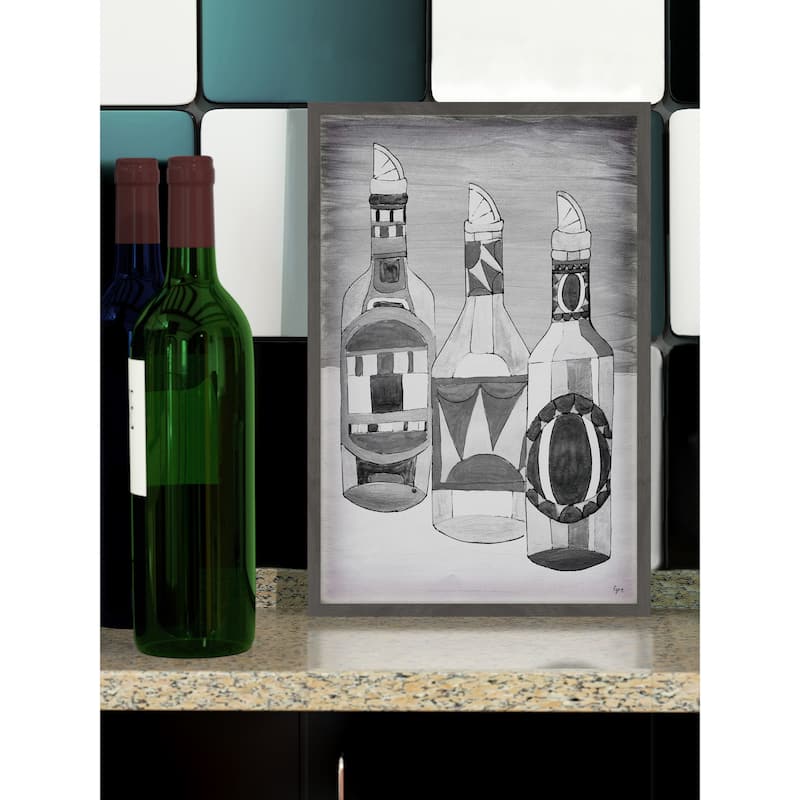 'Made in Peru II' Framed Painting Print