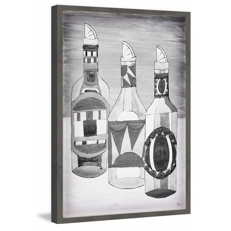 'Made in Peru II' Framed Painting Print