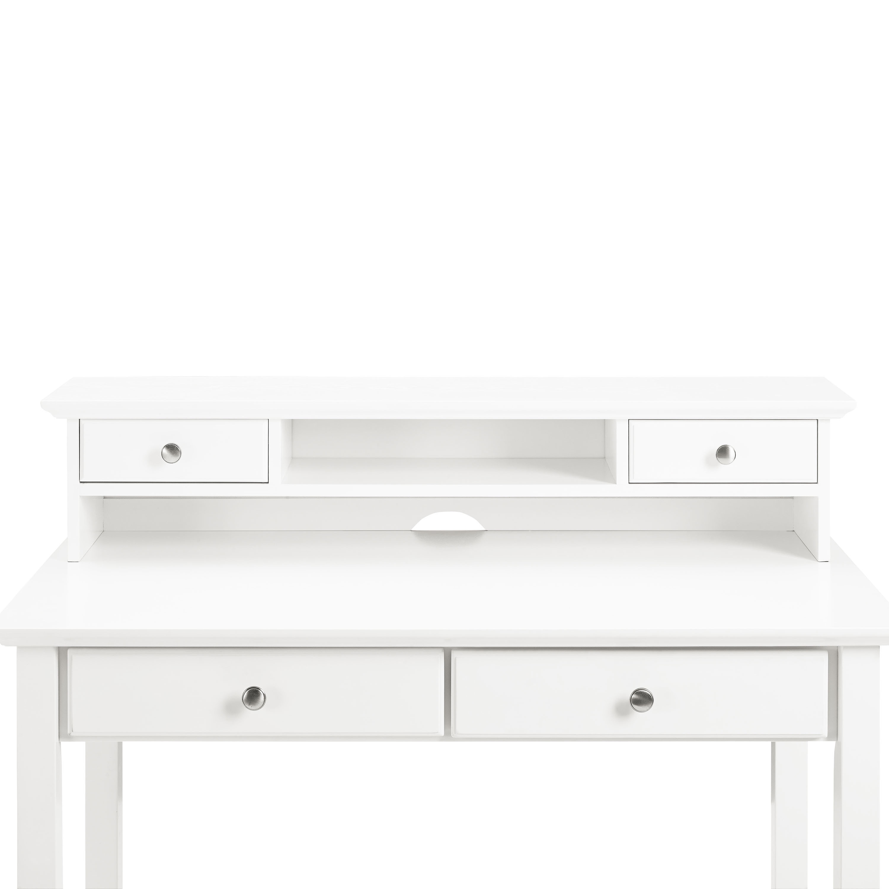 Campbell White Writing Desk Hutch Only Campbell White Writing Desk Hutch Only
