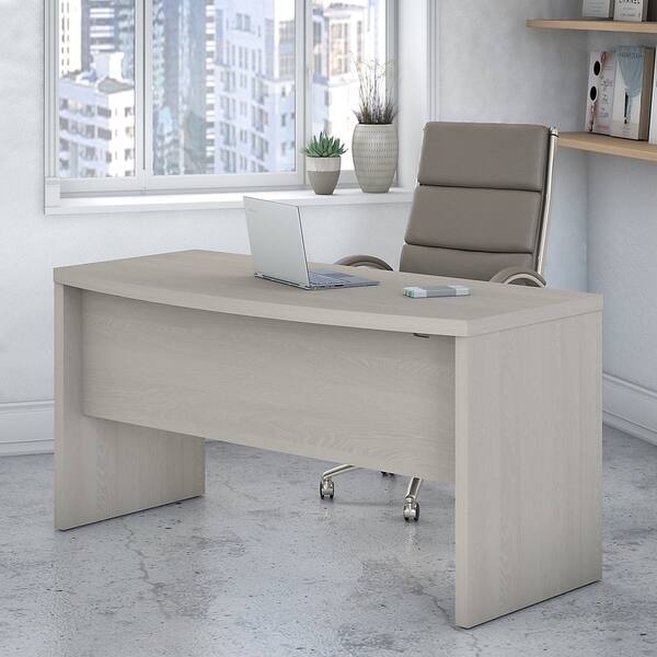 Shop Echo 60w Bow Front Desk From Office By Kathy Ireland