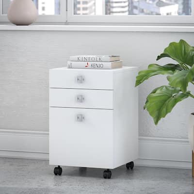 Echo 3 Drawer Mobile File Cabinet from Office by kathy ireland®