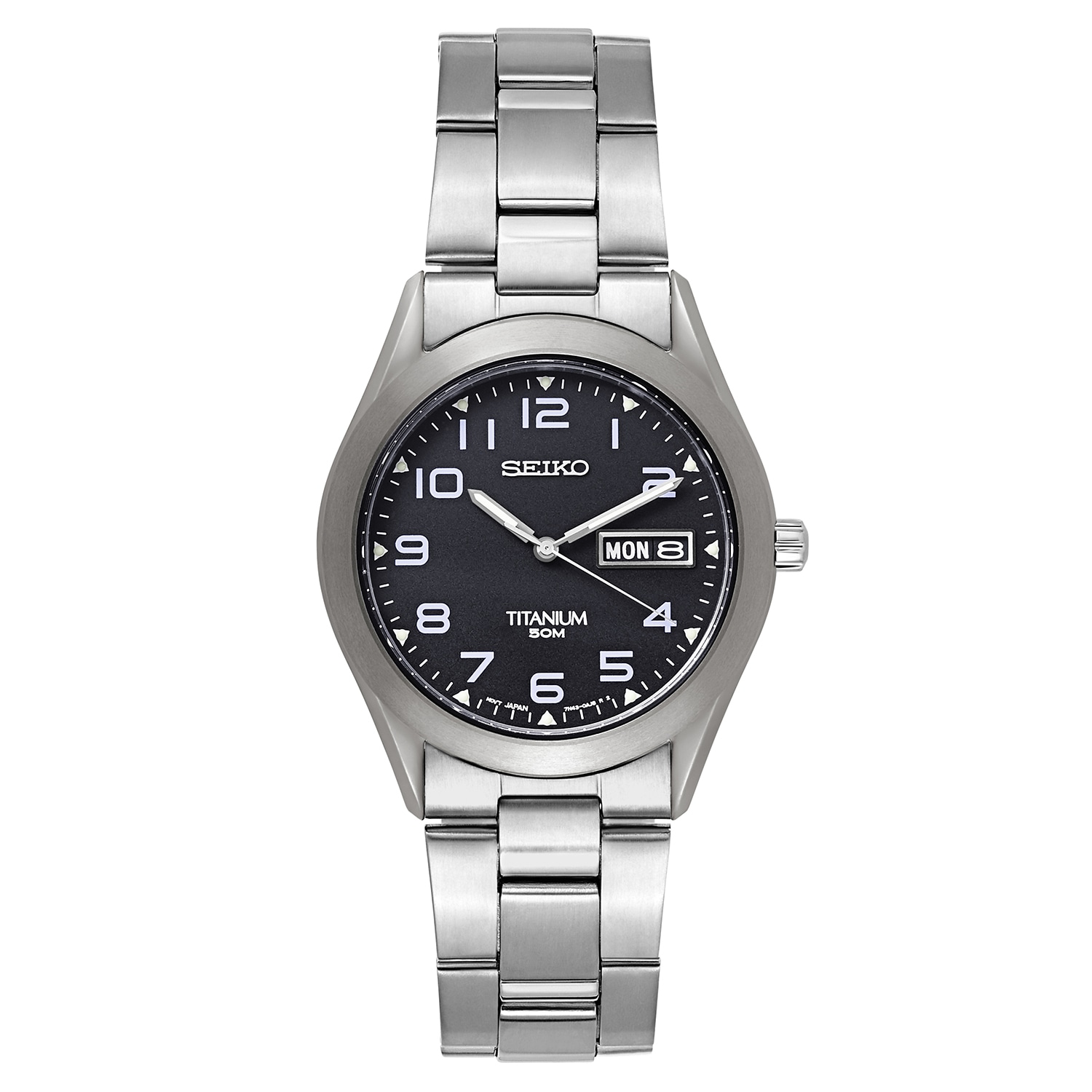 seiko men's sgg711 titanium watch