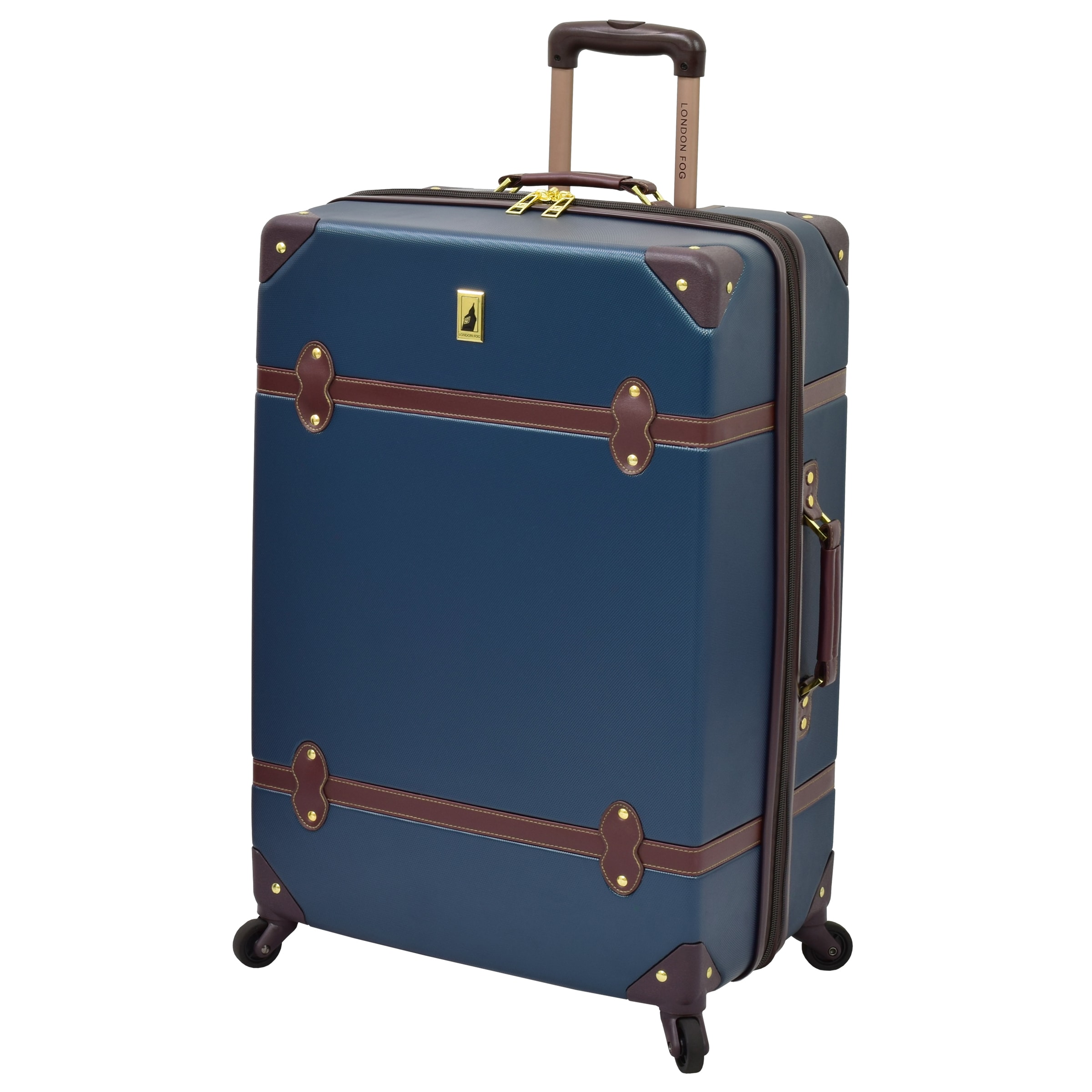 retro luggage with wheels