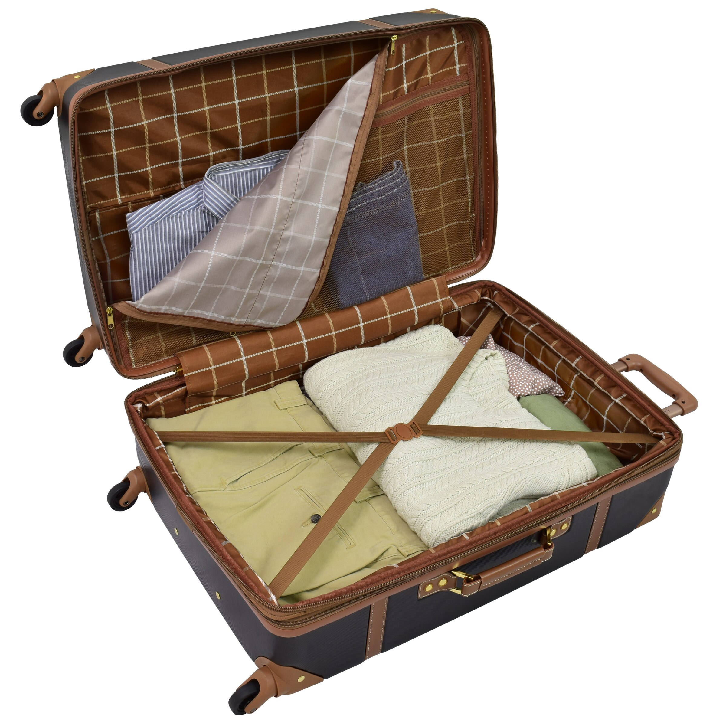 london fog vintage luggage