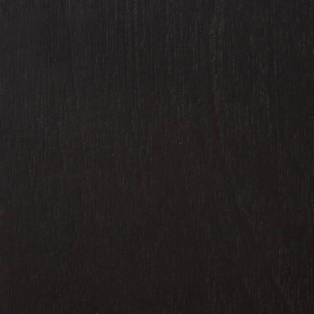 Oxford Butcher Block Top Kitchen Island in Black Finish