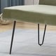 preview thumbnail 4 of 22, Darrow Modern Tufted Velvet Armless Chair by Christopher Knight Home