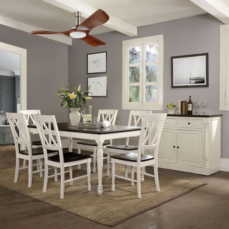 Crosley Shelby 7-piece Dining Set in White