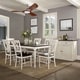 preview thumbnail 3 of 5, Crosley Shelby 7-piece Dining Set in White