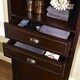 lydia tall cabinet in espresso