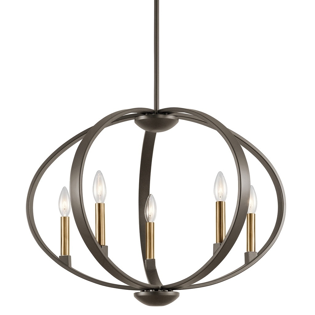 Kichler Lighting Elata Collection 5-light Olde Bronze Chandelier/Pendant - Chandeliers For Bedrooms by Overstock.com
