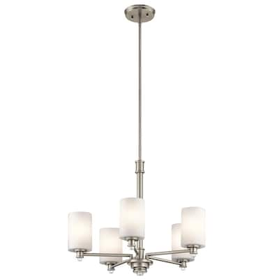 Kichler Lighting Joelson 5-light Brushed Nickel Chandelier