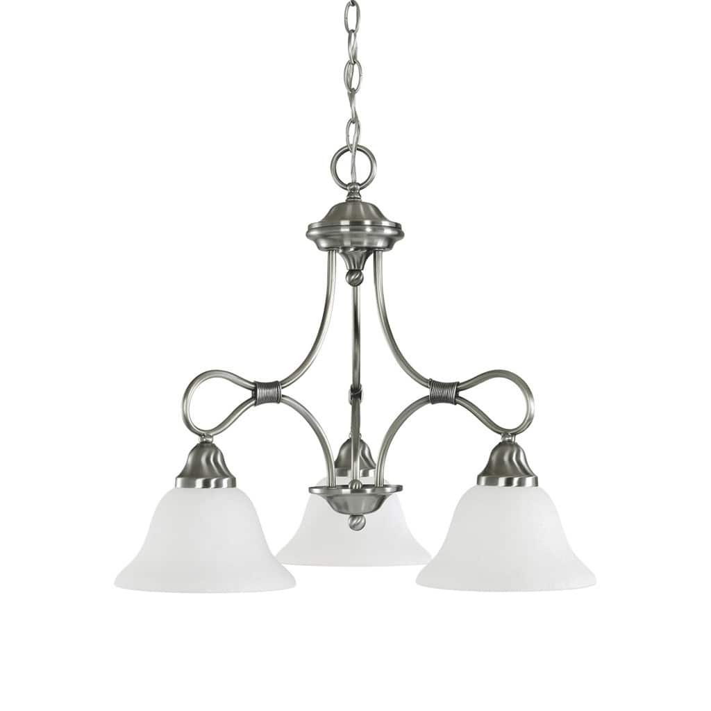 Kichler Lighting Stafford Collection 3-light Antique Pewter Chandelier