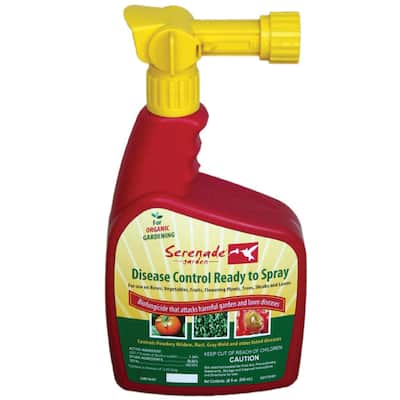 Serenade Garden Disease Control Ready to Spray, 28-Ounce - 28 oz