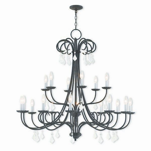 Livex Lighting 40870-92 Daphne Bronze 18-light Indoor Chandelier (English Bronze) - Chandeliers For Bedrooms by Overstock.com