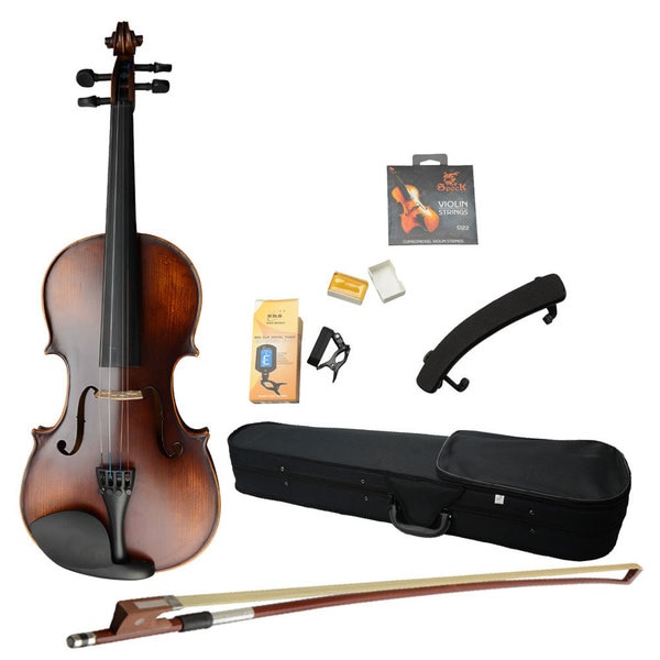 4/4 Classic Solid Wood Violin Retro Color. Opens flyout.