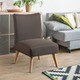 preview thumbnail 9 of 13, Furniture of America Pind Mid-Century Modern Fabric Accent Chair