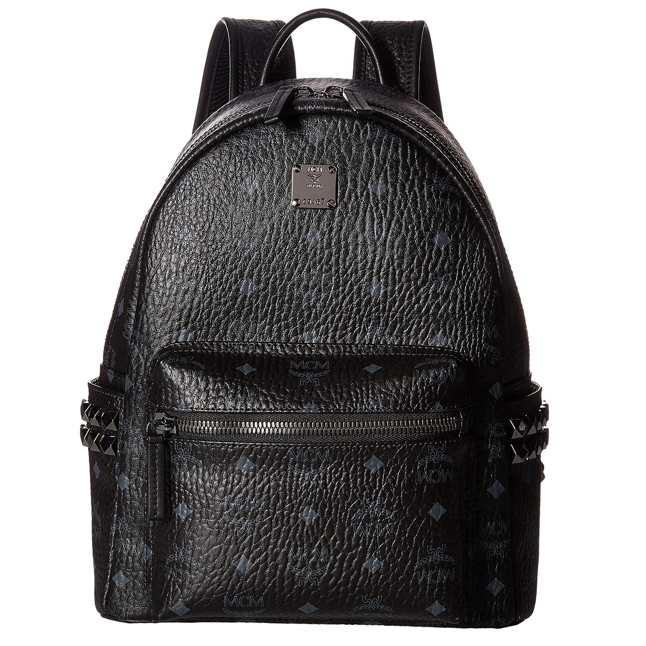 black fashion backpack