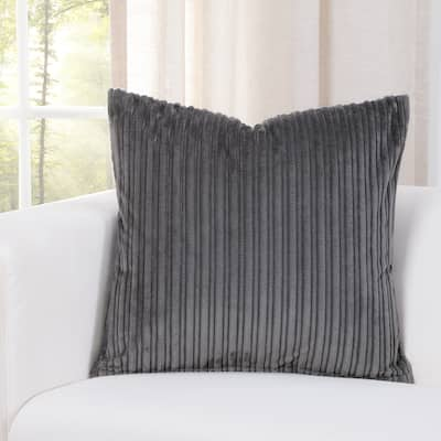 SIScovers Downy Storm Grey Accent Throw Pillows