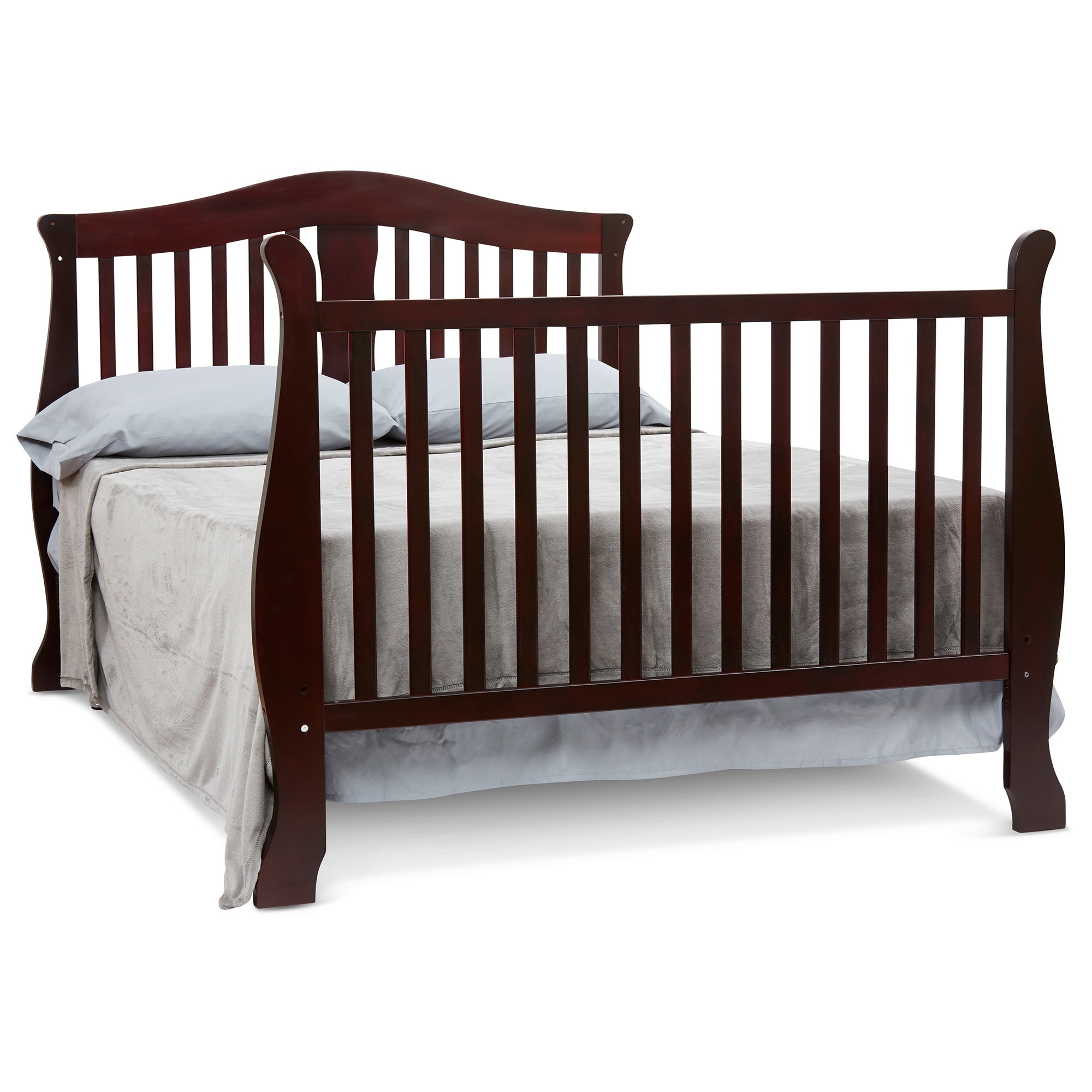 LA Baby Solano Beach 4 in 1 Convertible Crib with Foam Mattress - Bed Bath  & Beyond - 16066724