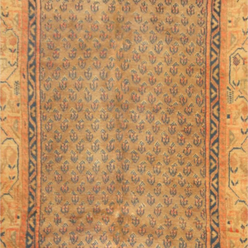 HERAT ORIENTAL Handmade One-of-a-Kind Hamadan Wool Runner - 3'7 x 10'8 - 3'7 x 10'8