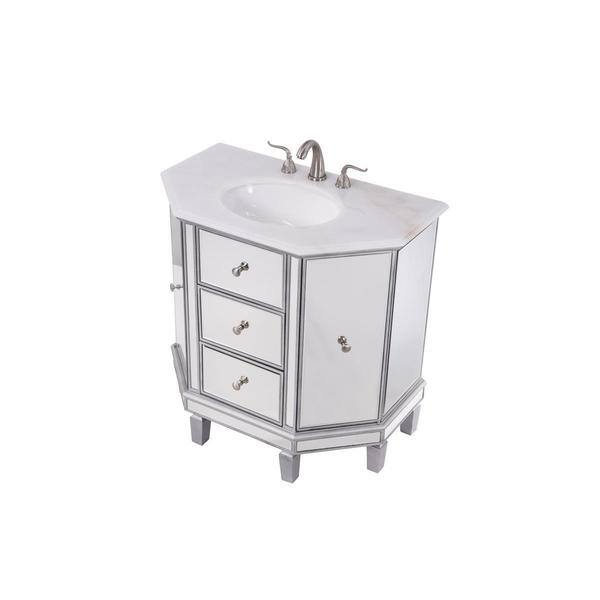 Elegant Lighting Nouveau 35 Inch Single Bathroom Vanity Overstock 16066822