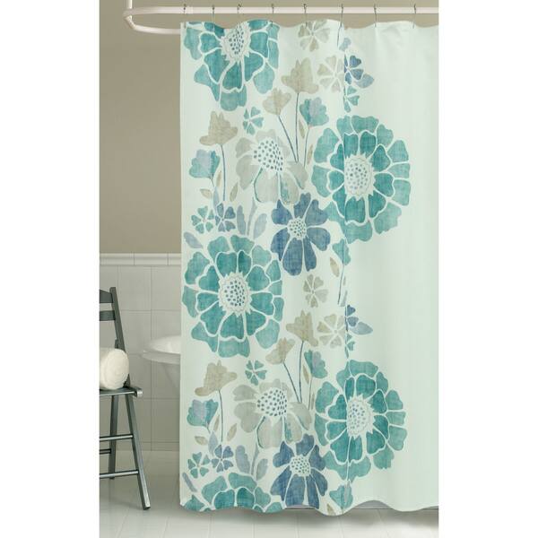 Shop Peyton Floral Shower Curtain By Bacova Free Shipping On