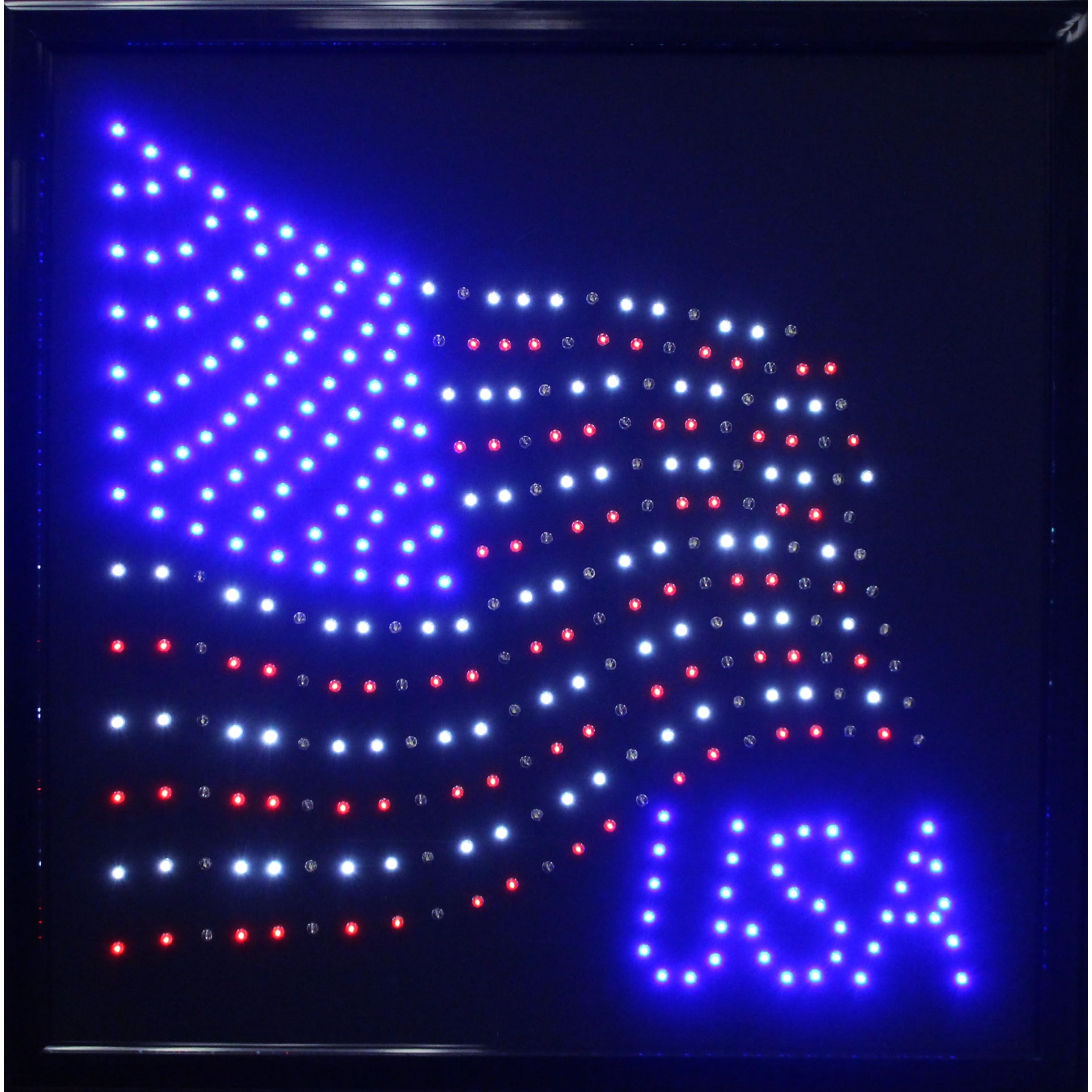 American Art Decor Usa Flag Framed Marquee Led Signs Man Cave Wall American Art Decor Usa Flag Framed Marquee Led Signs Man Cave Wall