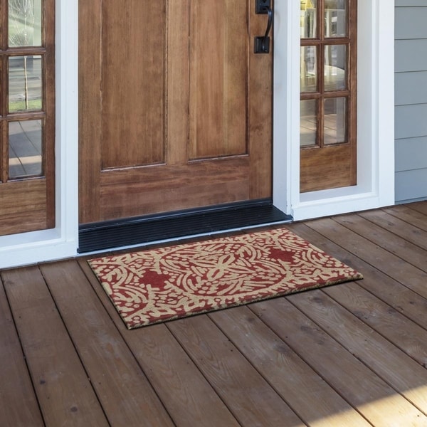 Kosas Home Kai Coir 18x30 Fiber Doormat