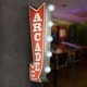 preview thumbnail 2 of 6, American Art Decor Arcade Games Metal Arrow Vintage Marquee Game Room Man Cave Bar Garage LED Signs