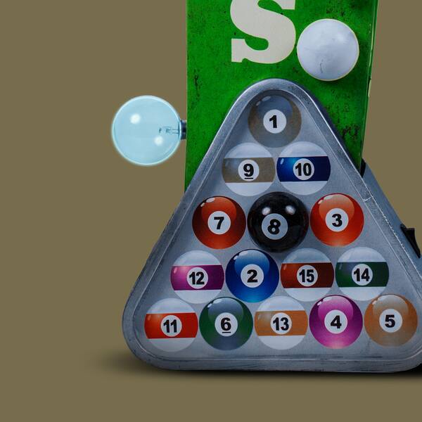 Shop American Art Decor Billiards Pool Cue Vintage Marquee Led