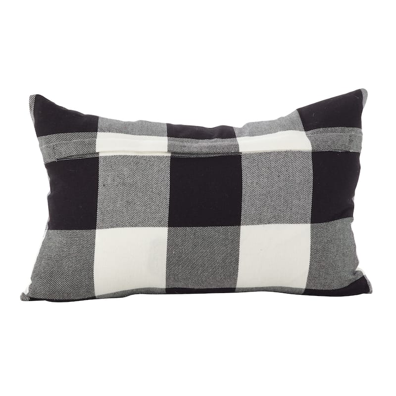Buffalo Check Plaid Design Throw Pillow