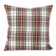 preview thumbnail 4 of 3, Classic Tartan Plaid Pattern Cotton Down Filled Throw Pillow