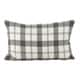 preview thumbnail 2 of 3, Classic Plaid Pattern Cotton Down Filled Throw Pillow