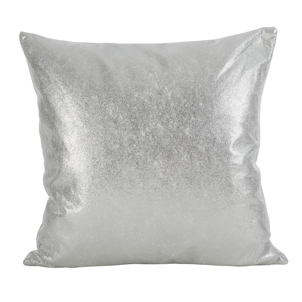 Shimmering Metallic Design Down Filled Throw Pillow Free Shipping Shimmering Metallic Design Down Filled Throw Pillow