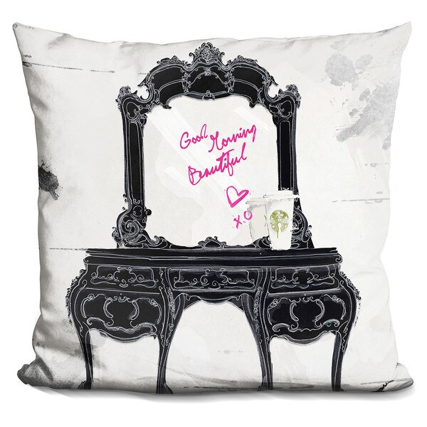 By Jodi 'Good morning beautiful' Throw Pillow