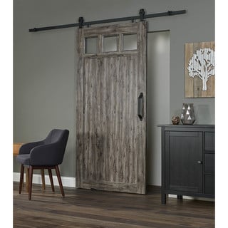 Top Product Reviews For Millbrooke 42w X 84h Pvc Window Barn Door