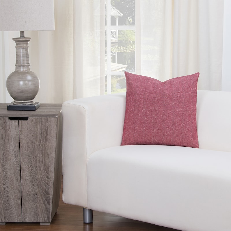 SIScovers Red Barn Accent Throw Pillow