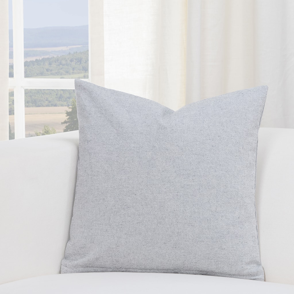 SIScovers Harvest Pewter Grey Accent Throw Pillow