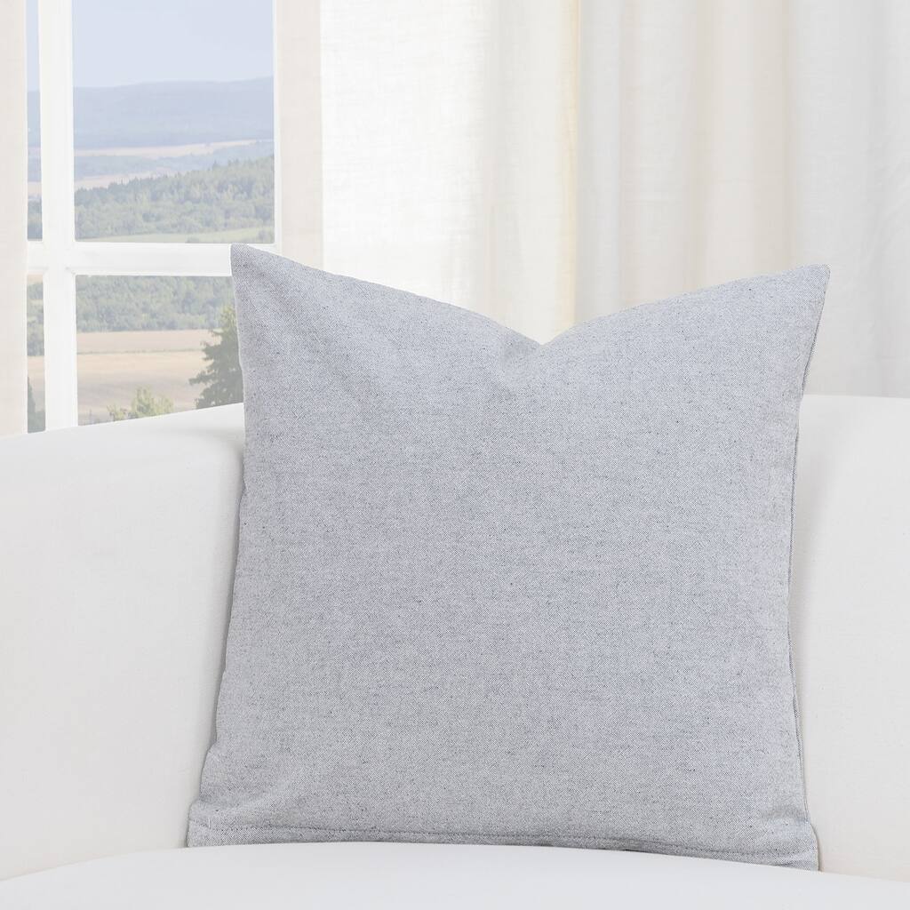 SIScovers Harvest Pewter Grey Accent Throw Pillow