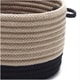 preview thumbnail 2 of 4, Outdoor Marina 2-Tone Naturalized Baskets (Small/Medium/Large) Large