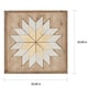 preview thumbnail 6 of 4, INK+IVY Solis Natural Wood Wall Decor with Gold Embelishment