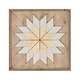 preview thumbnail 2 of 4, INK+IVY Solis Natural Wood Wall Decor with Gold Embelishment