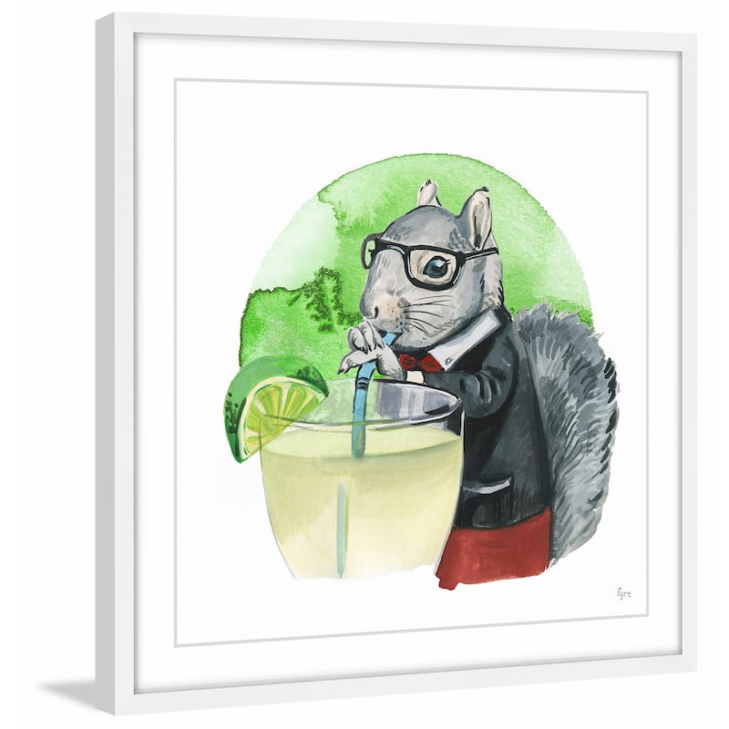 'alcohol Professor Ii' Framed Painting Print - Bed Bath & Beyond - 16071661