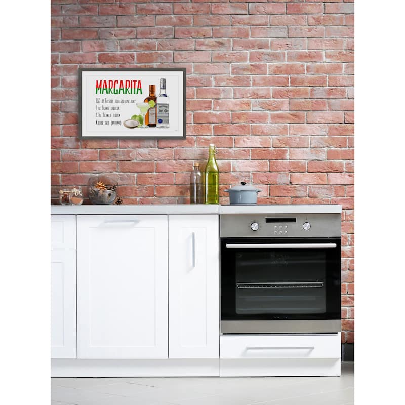 'Margarita Concoction' Framed Painting Print