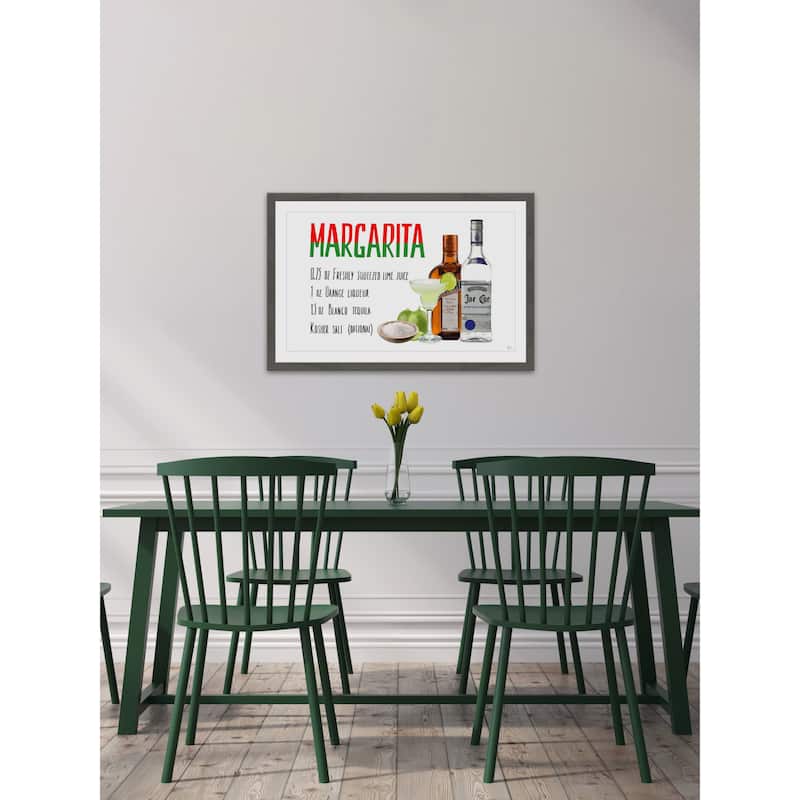'Margarita Concoction' Framed Painting Print