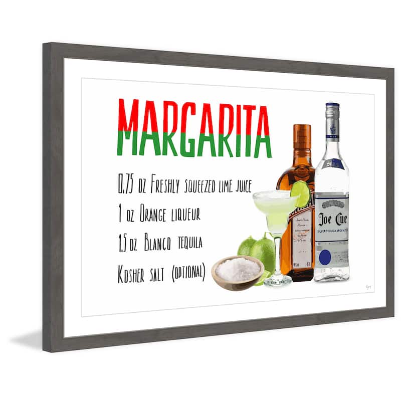 'Margarita Concoction' Framed Painting Print