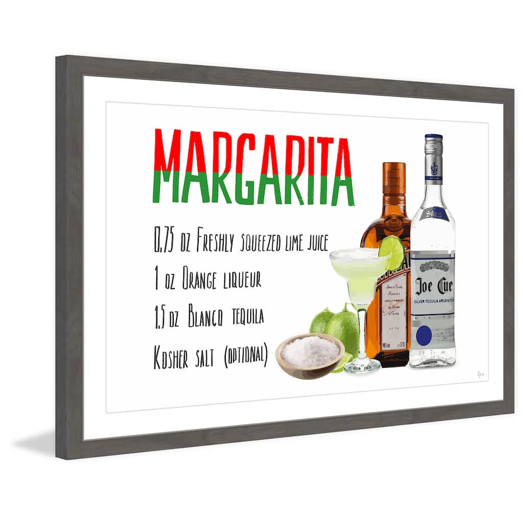 'Margarita Concoction' Framed Painting Print