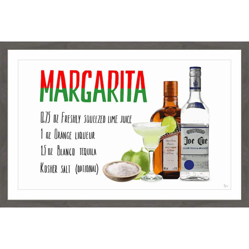 'Margarita Concoction' Framed Painting Print