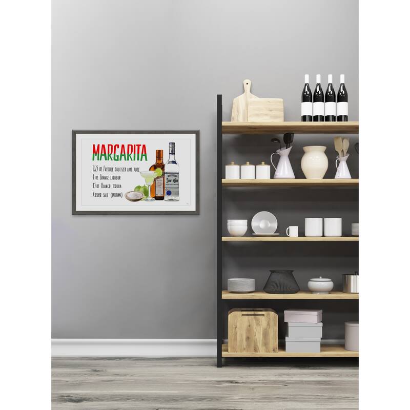 'Margarita Concoction' Framed Painting Print