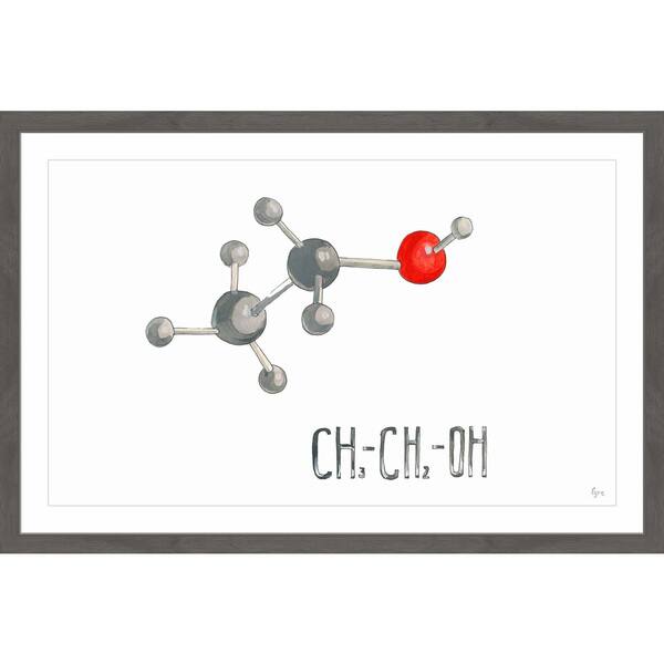 Shop Marmont Hill Handmade Ch Ch Oh Framed Print On Sale